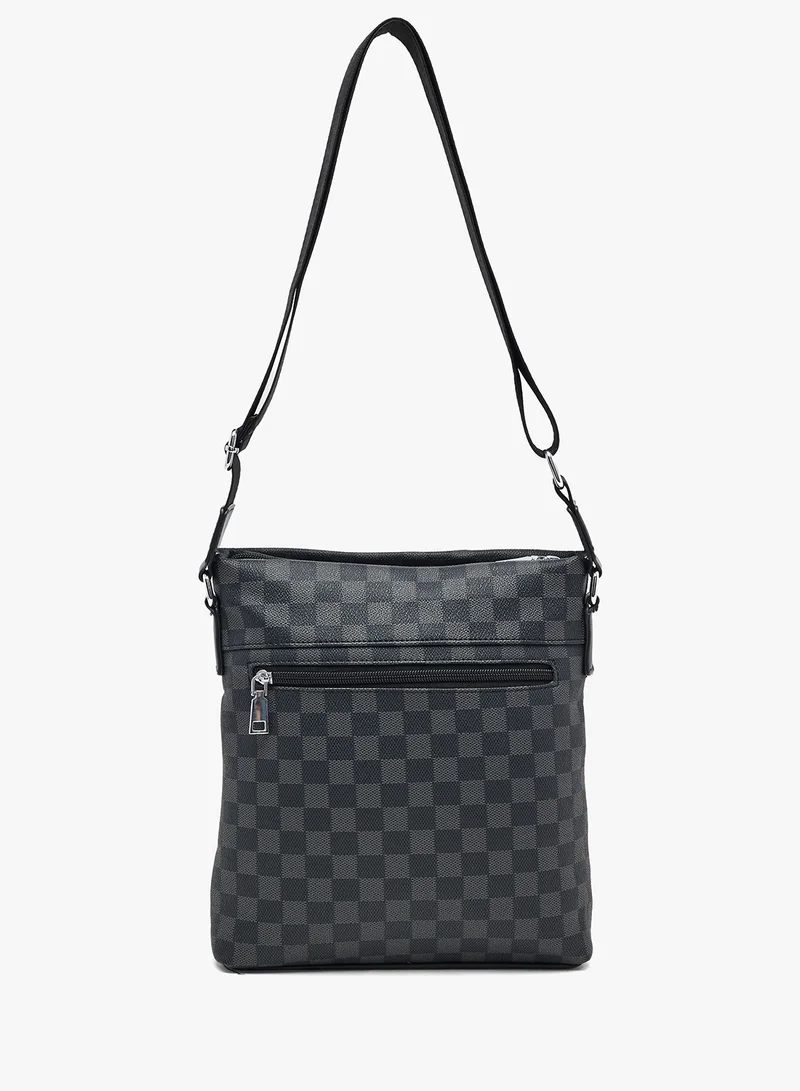 Robert Wood Printed Casual Crossbody Mesenger Bag