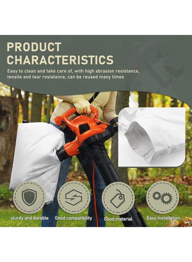 DECKMAN Blower Debris Vacuum Bag/Leaf Blower Vac Bag Compatible with Portland 12 Amp 3-in-1 Electric Blower Vacuum Mulcher 62337 - Image 5