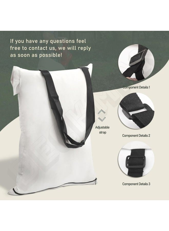 DECKMAN Blower Debris Vacuum Bag/Leaf Blower Vac Bag Compatible with Portland 12 Amp 3-in-1 Electric Blower Vacuum Mulcher 62337 - Image 2