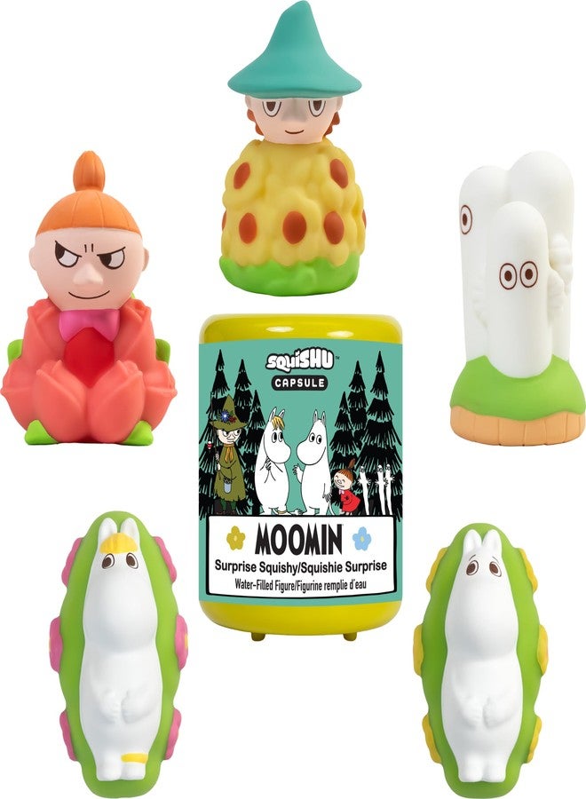 Hamee Moomin SquiSHU Capsule [Series 1] Cute Squishy Collectible Figurine [Birthday Gift Bags, Party Favors, Gift Basket Filler] for Adults and Teens - 1 Pc. - Image 1