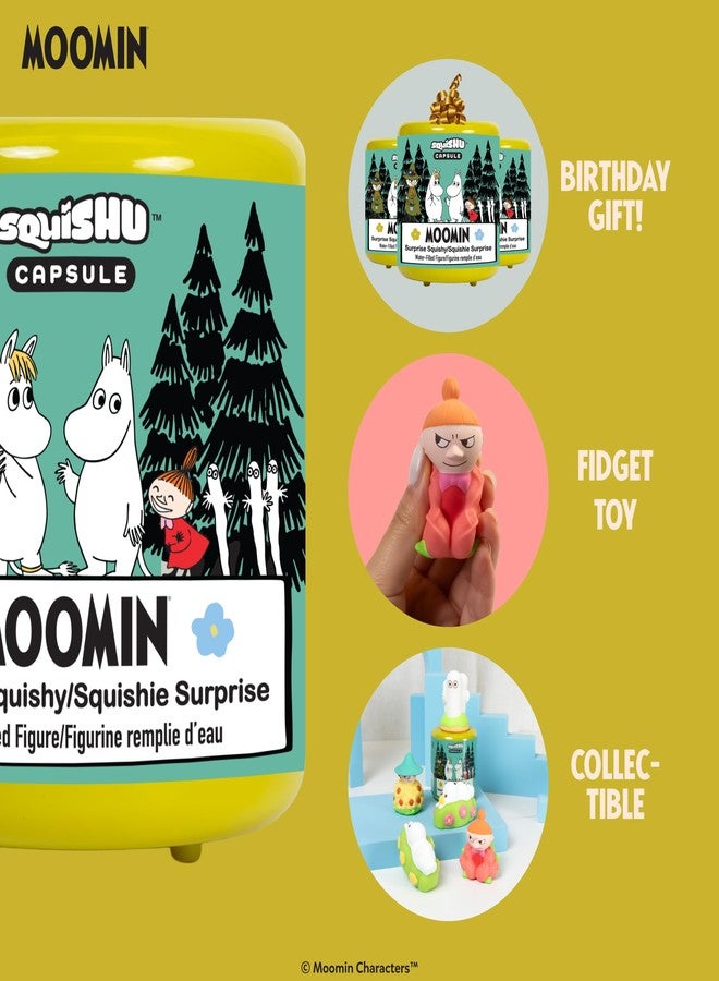 Hamee Moomin SquiSHU Capsule [Series 1] Cute Squishy Collectible Figurine [Birthday Gift Bags, Party Favors, Gift Basket Filler] for Adults and Teens - 1 Pc. - Image 2