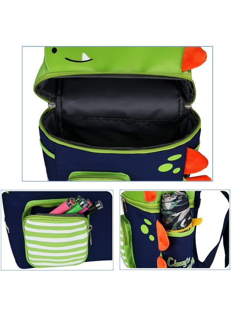 SANMUGEED Toddler Backpack with Leash and Chest Strap for Boys Girls, Cute 3D Kindergarten School Bookbag for Kid - Image 5