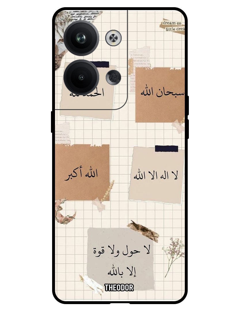 Theodor Protective Case Anti Scratch Shock Proof Bumper Cover For Oppo Reno 9 Quote 6 - Image 1