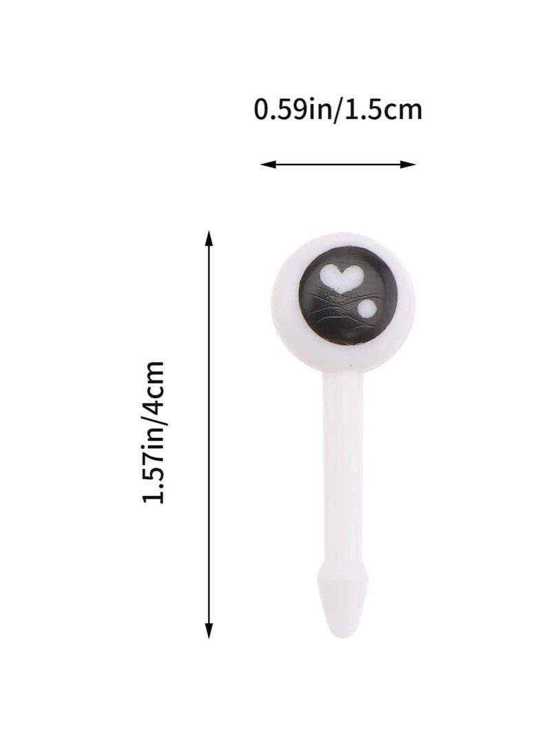 بريميفي 50 قطعة من أعواد الطعام بتصميمات العيون للأطفال - Image 2