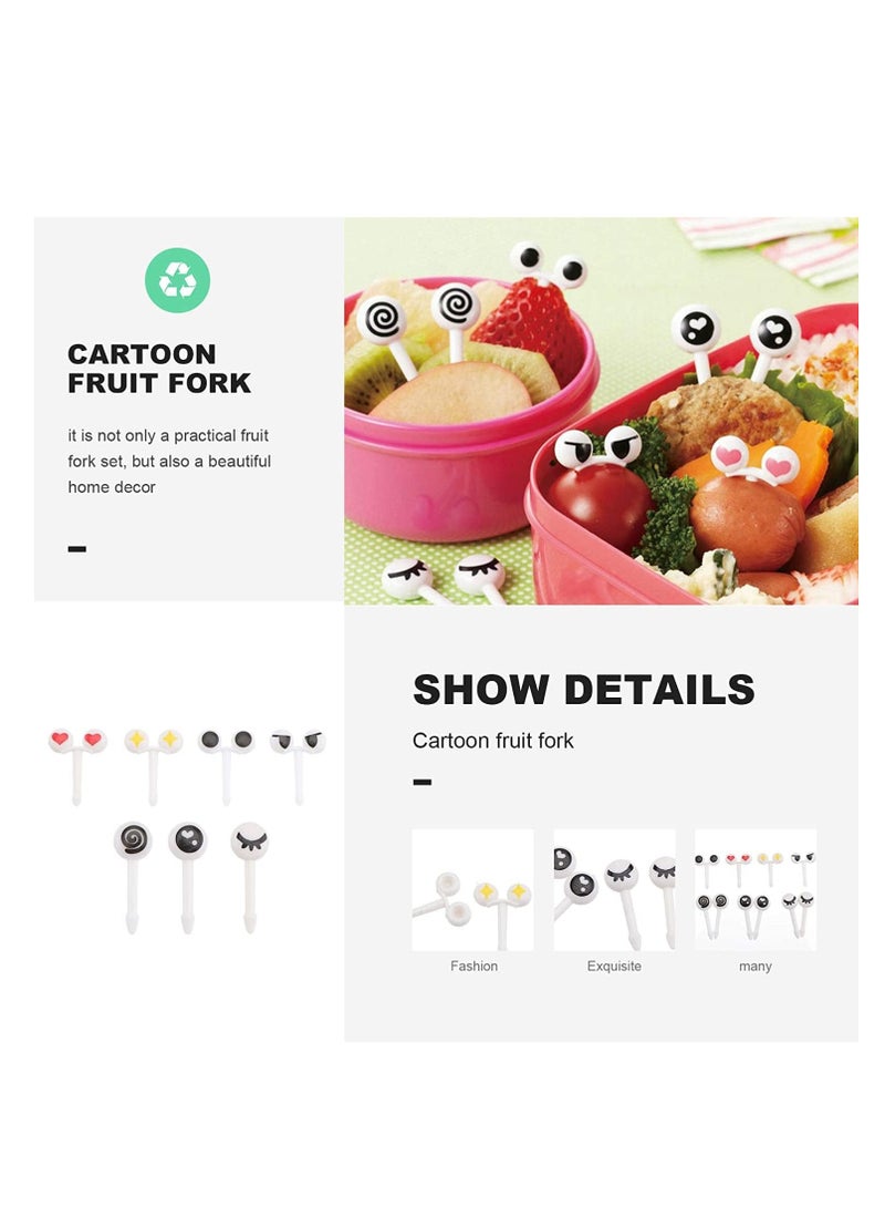 بريميفي 50 قطعة من أعواد الطعام بتصميمات العيون للأطفال - Image 4