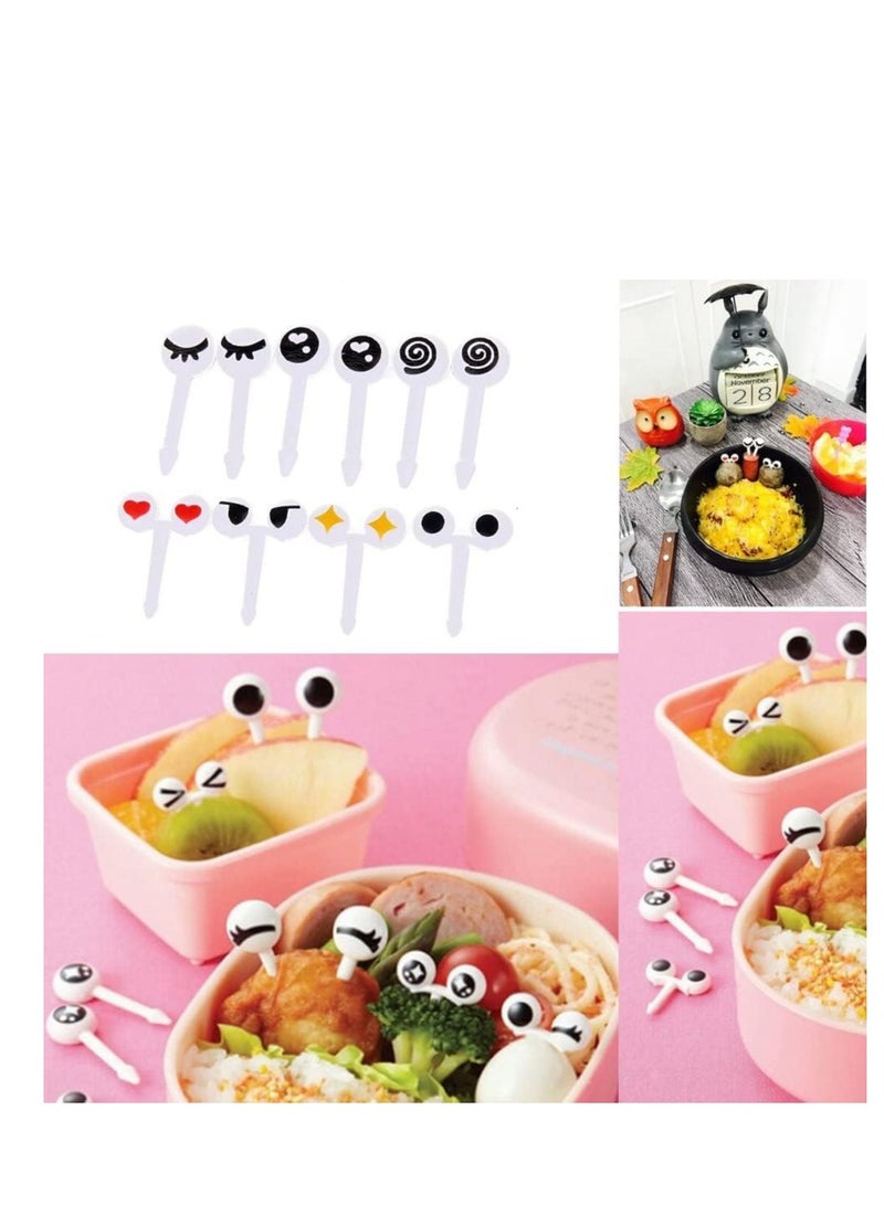 بريميفي 50 قطعة من أعواد الطعام بتصميمات العيون للأطفال - Image 5