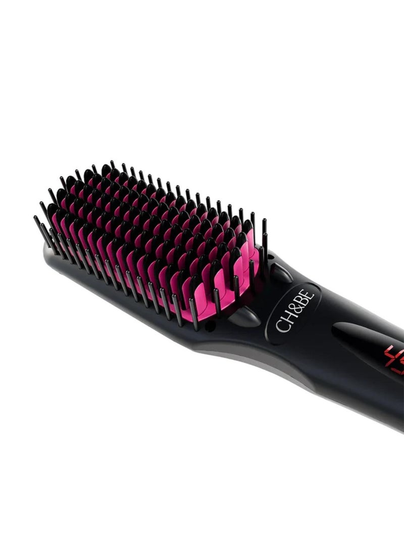 تشي أند بي فرشاة شعر  اﻟﻔﺮد اﻻﻳﻮﻧﻴﺔ| تمليس يومي صحي وسريع | درجة حرارة 170–450°F | إغلاق تلقائي بعد 60 دقيقة | مشط نانوي مانع للتشابك | مولد أيوني مزدوج | تقنية PTC لحماية الشعر - Image 5