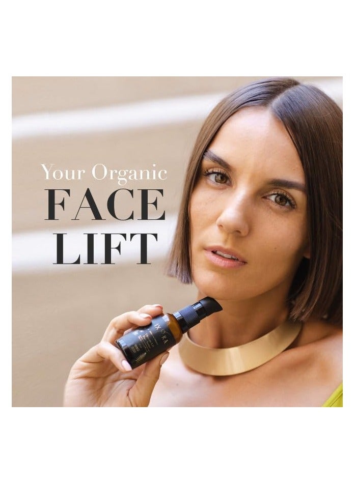 IXORA Ultimate Lift Face Serum - Certified Organic - Powerful Elixir - Highly Antioxidant, Rejuvenates, tightens and lifts - GMO Free - Vegan Friendly - Image 3