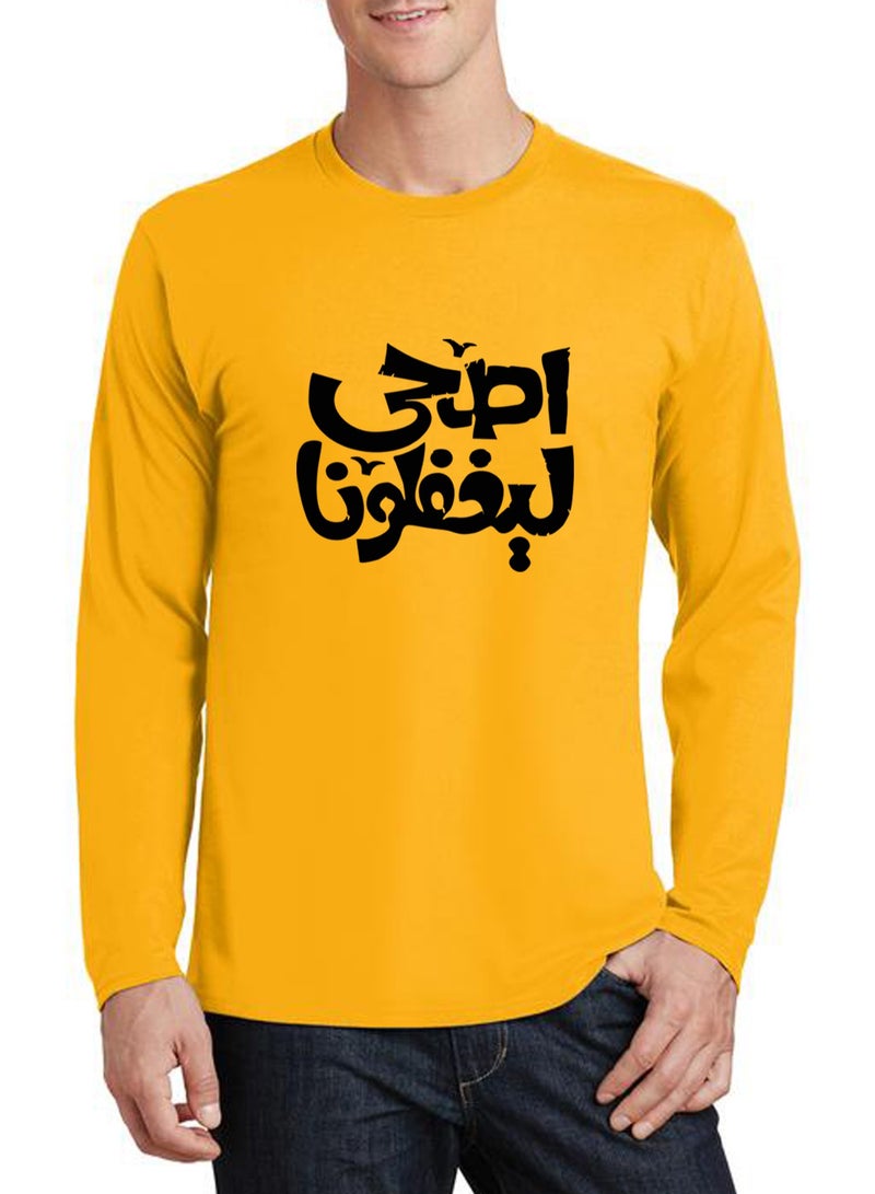 تي شيرت كم طويل للرجال