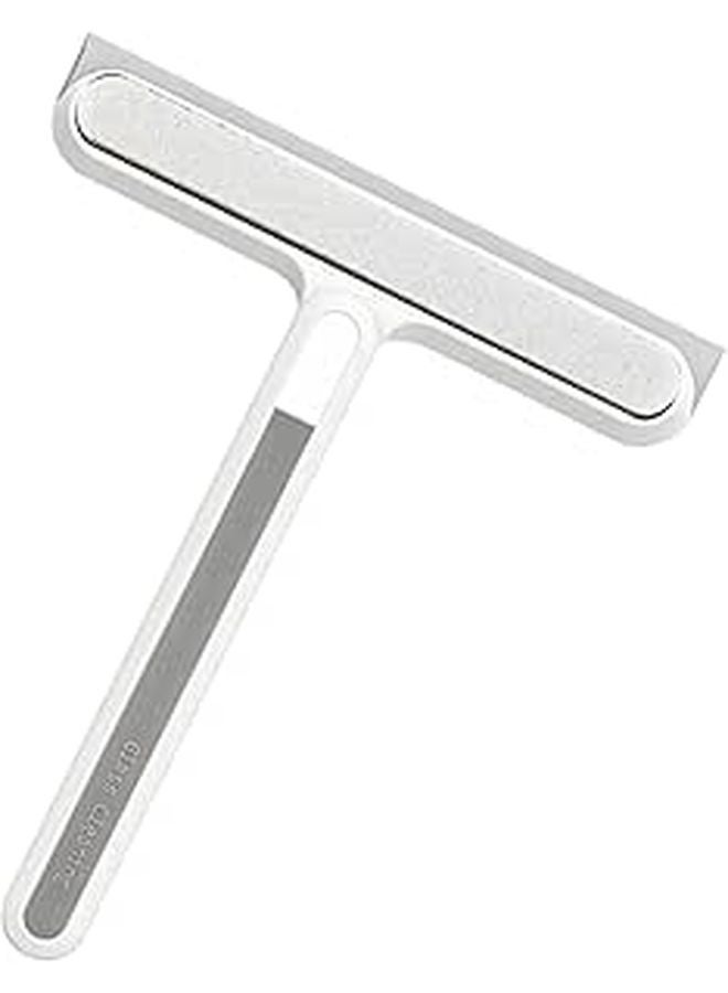 4 In 1 Silicone Sponge Squeegee Wiper White Glass And Shower Door Cleaning Tool - Image 1