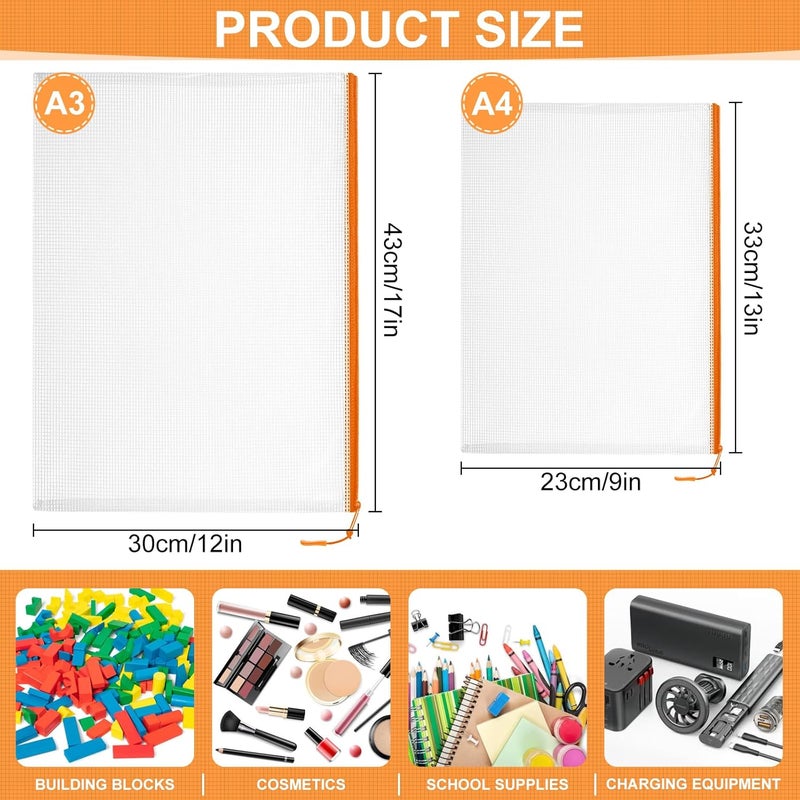 20 A3 + A 133.33cm inch grid storage bag with sealed transparent finishing bag  color - Image 2