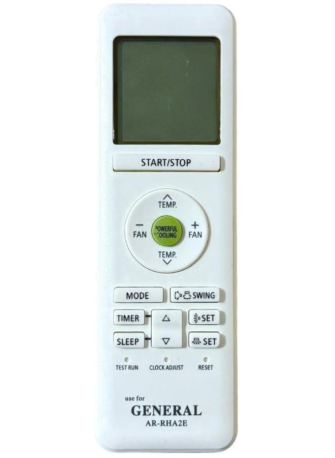General Conditioner Ac Remote Compatible For Ar-Rha2E Ar-Rah1U Ar-Rah1E O General 