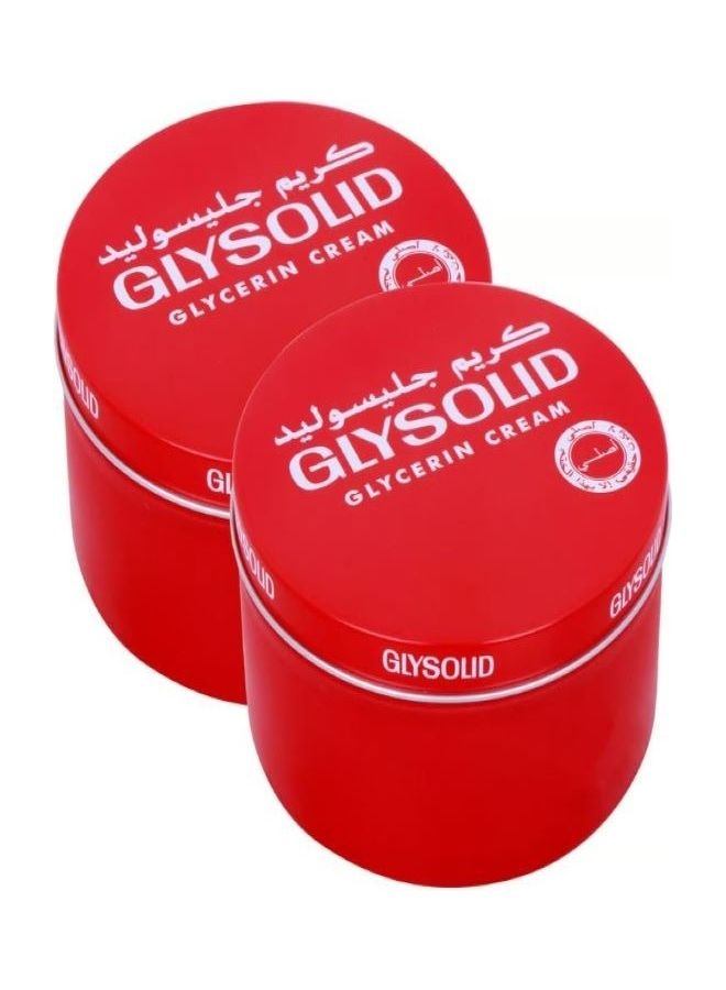 GLYSOLID 2 Piece Glycerin Cream 250ml - Image 1