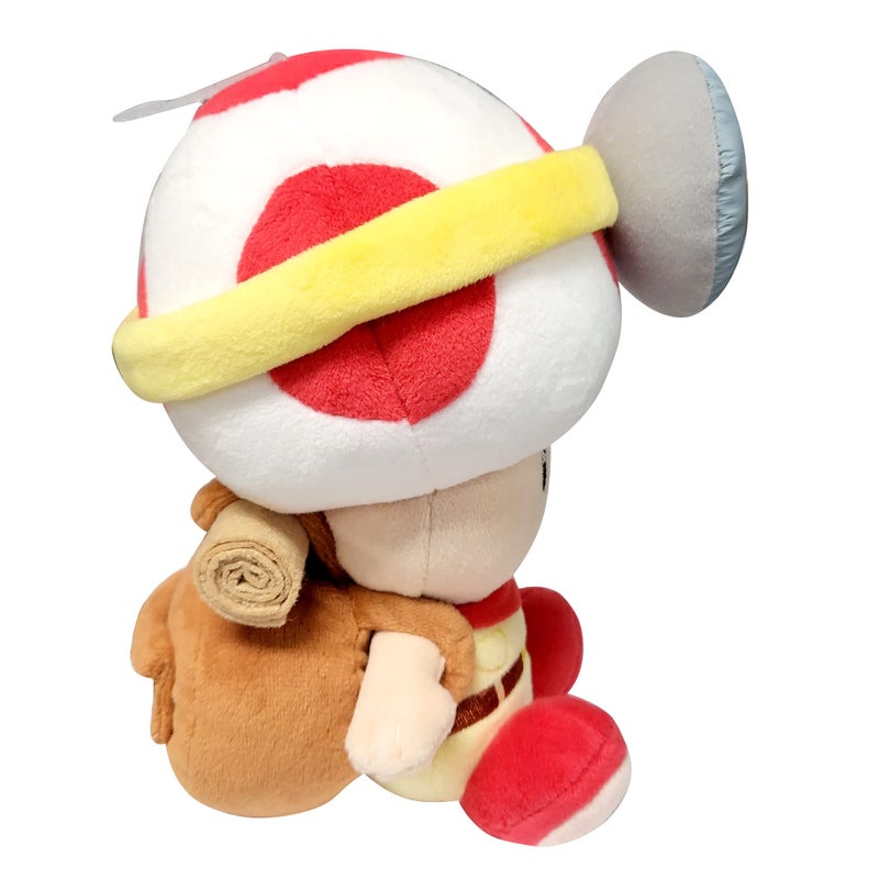 Little Buddy 1408 Super Mario Bros. Captain Toad Sitting Pose Plush  6.5"" - Image 2