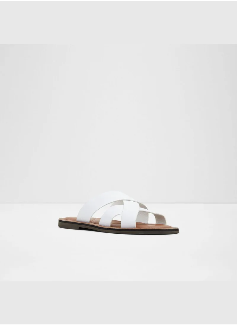 ALDO Genuine Leather Sandal Flat Heel