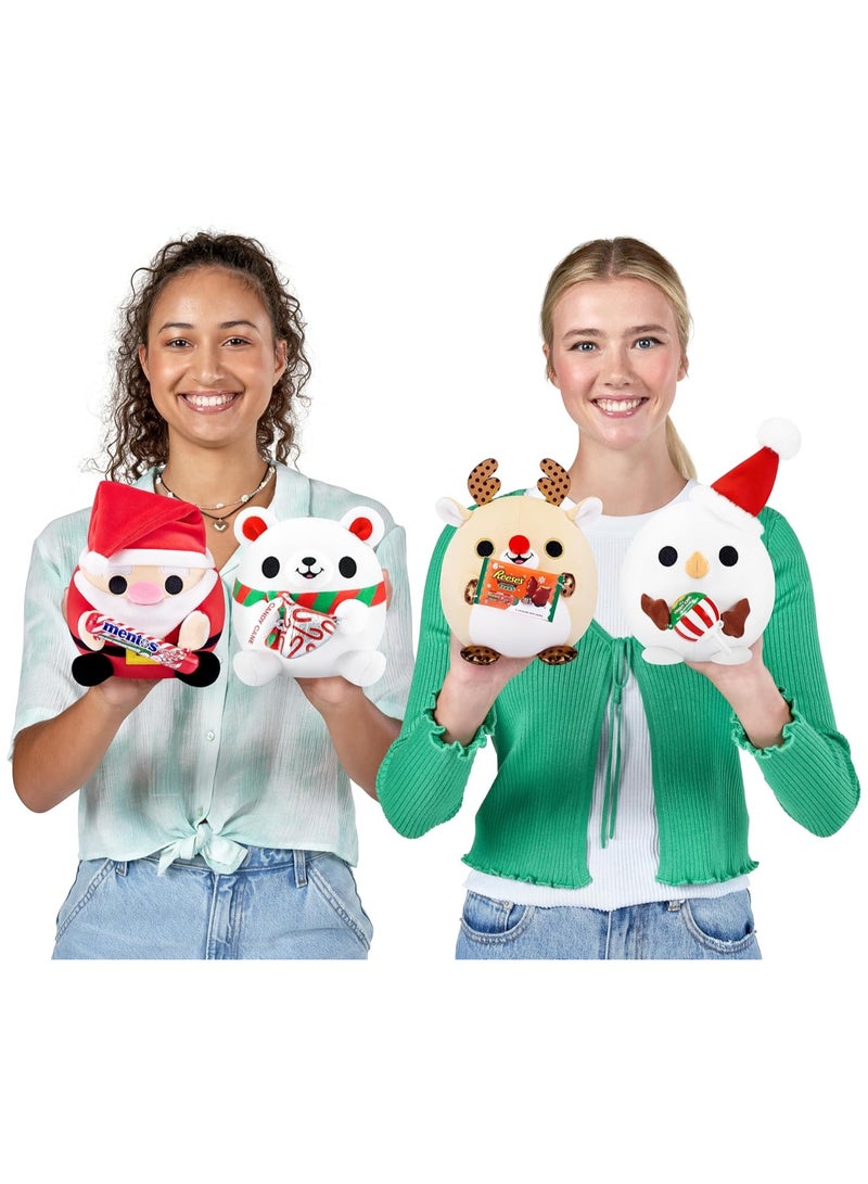 Snackles Christmas Mystery UNbox 5 Inch Plush in Capsule by ZURU, Ultra Soft Plush, Collectible Plush with Real Licensed Brands, Stuffed Animal, Giftable, Holiday - Image 5