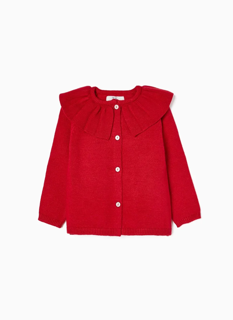زيبي Cardigan for Baby Girls 'B&S', Red