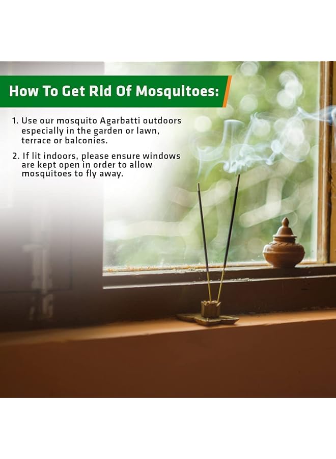 Herbal Mostick Herbal Mosquito Repellent Incense Stick Completely Herbal Mosquito Repellent Agarbatti Made With Lemongrass Eucalyptus Palmarosa And Neem Eco Friendly And Biodegradable - Image 4