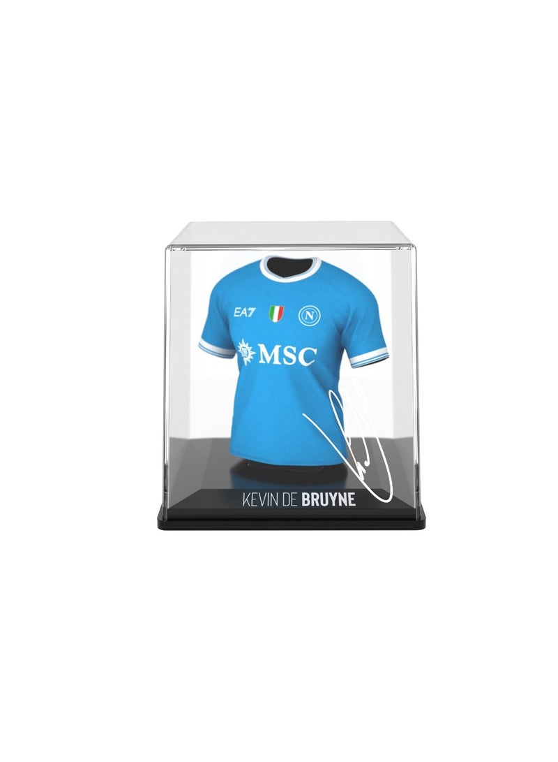 Splink  - DeBruyne  ( Napoli ) - Home 25/26 Jersey Display Case, Official Licensed Collectible - Image 3