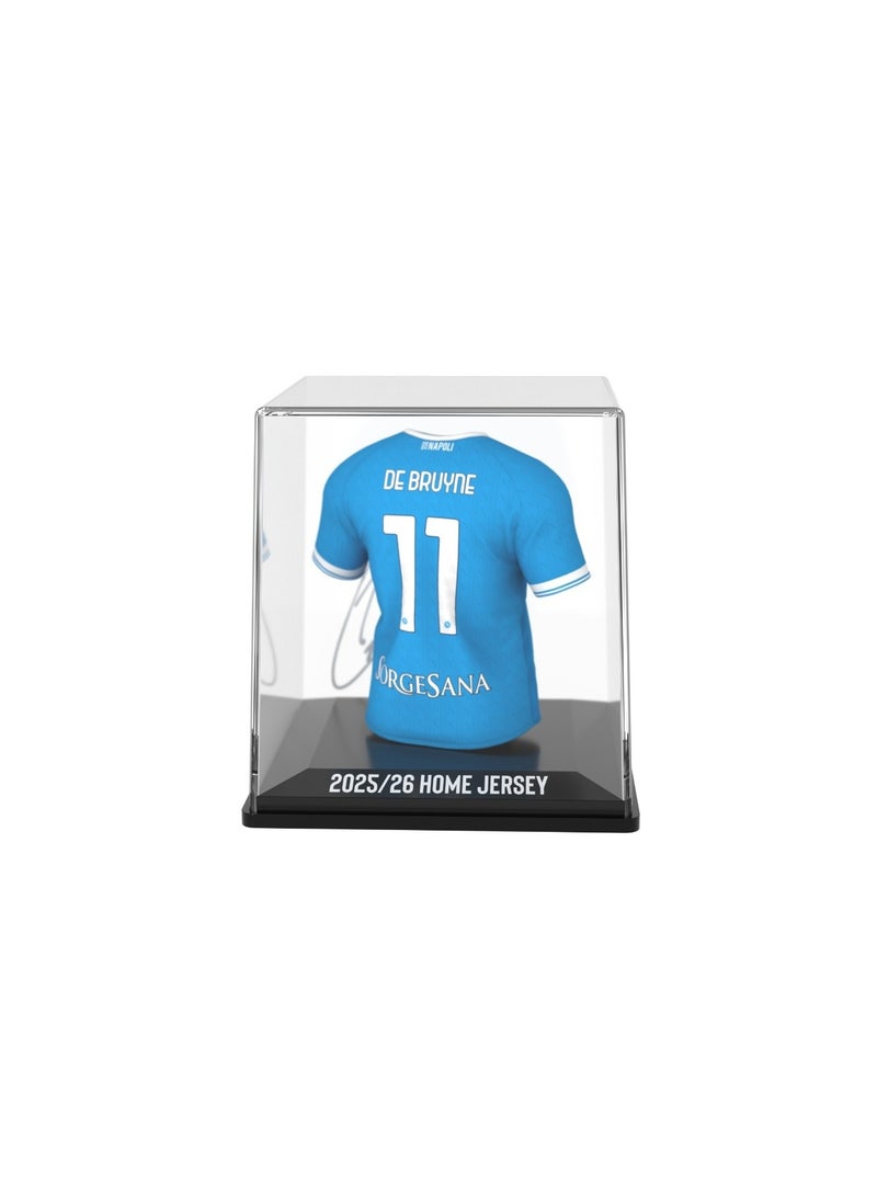 Splink  - DeBruyne  ( Napoli ) - Home 25/26 Jersey Display Case, Official Licensed Collectible - Image 4