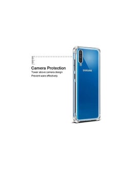 Generic Anti-Shock Cover With Reinforced Edges For Samsung Galaxy a70 - Shockproof Ultra Protection, Clear  - Image 3