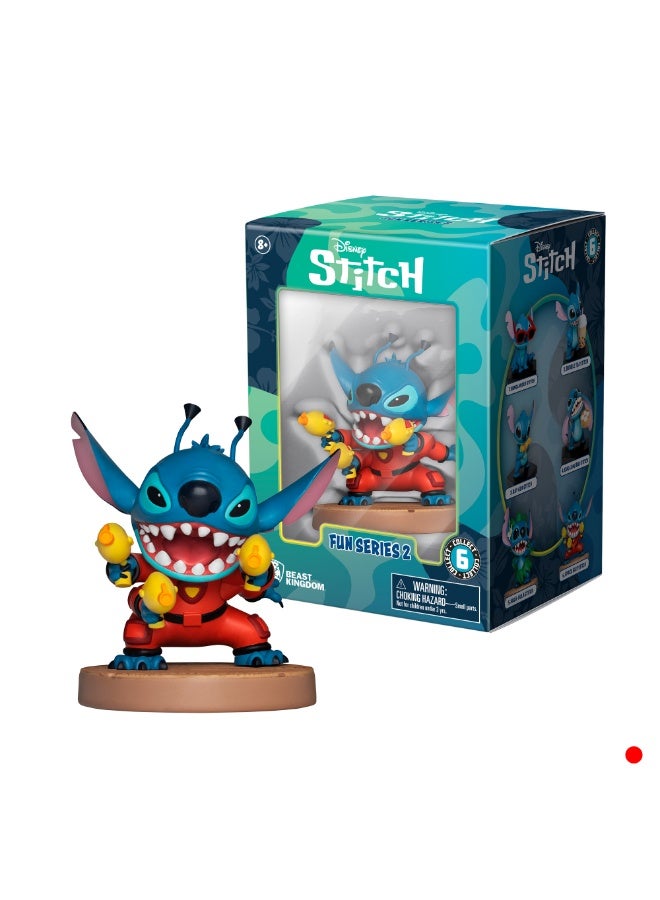 Disney Lilo & Stitch Fun Series 2 with Window Box - Space Suit Stitch | Collectible Figure | Stitch Figurine | Display Figure | Perfect Gift for Collectors and Kids - Image 5