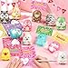 KIZZYEA Valentines Party Favors Valentines Day Gifts for Kids 24 Packs Valentines Day Cards for Kids School with Animal Squeeze Toys Exchange Gifts for Boys Girls Ideal Valentine Classroom Prizes - Image 4