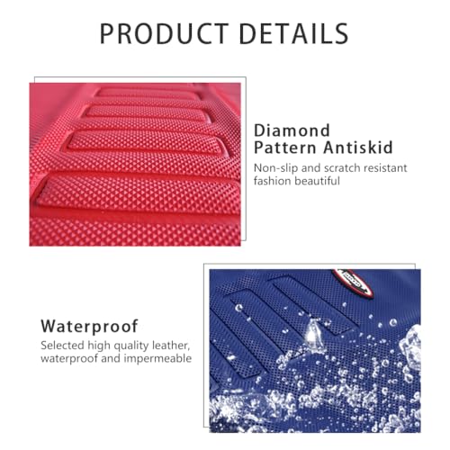 PROOTOM Motorcycle Seat Cover Universial Dirt Bike Gripper Soft Seat Cover Cushion with Particle Surface for CRF YZF RM KXF KLX TTR SX EXC (Black) - Image 5