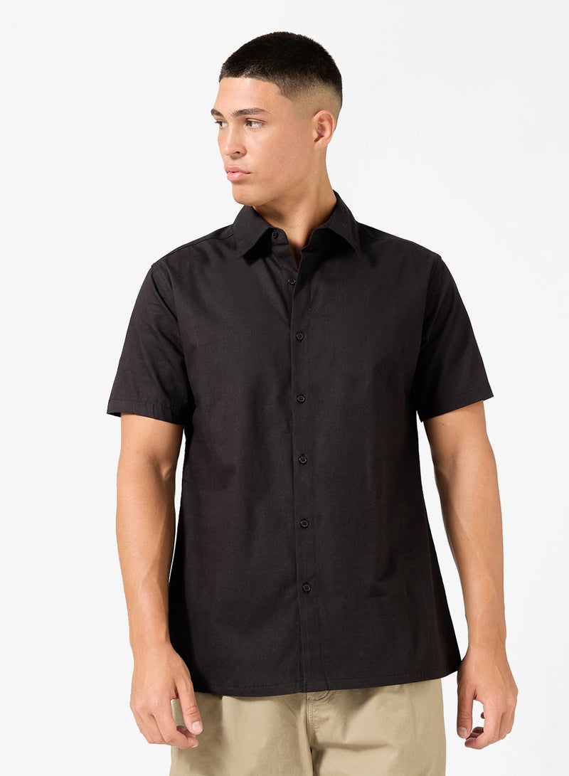 سفنتي فايف قميص كلاسيكي بقصة عادية - Image 1