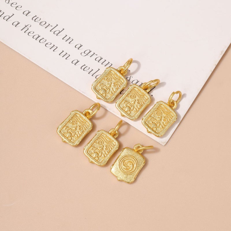 Lotus Gourd Charm for DIY Jewelry No. 12 shajin zakiram 