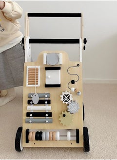 Wooden Baby Walker & Multifunctional Activity Center