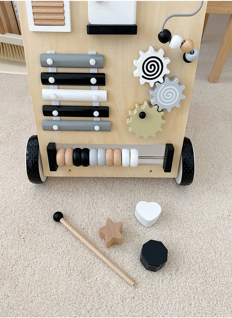 Factory Price - Wooden Baby Walker & Multifunctional Activity Center - Image 1