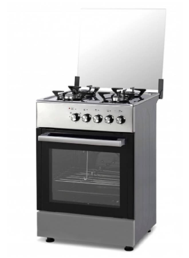 Kumtel Gas Oven - 4 Burners - Stainless Steel - Made in Türkiye - LF66GG-40-F - Image 2