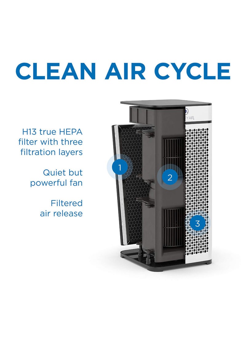 Medify Air - جهاز تنقية الهواء ميديفاي MA 40 أسود مع فلتر H13 True HEPA بتغطية 840 قدم مربع - Image 1