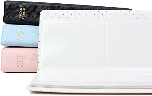 FotoCart Instax Square Film Photo Album SQ1 SQ6 SQ10 SQ20 SP-3 Square Instant Film Camera 64 Pockets (3.39x2.83 inch) (Pink) - Image 4