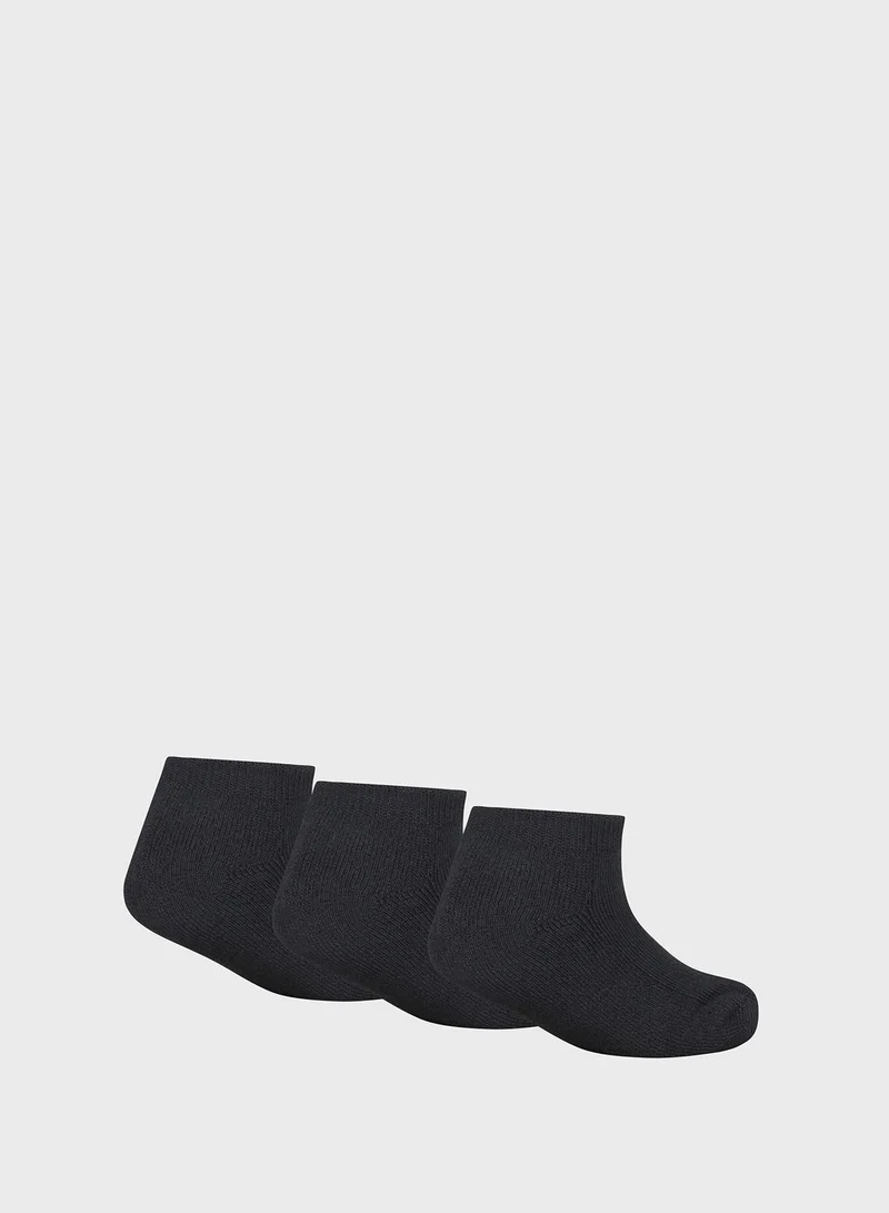 Nike Kids 3 Pack Basic No Show Socks