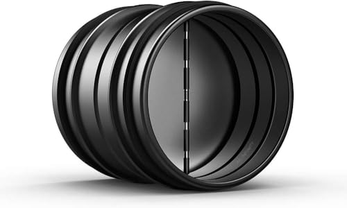 AC Infinity AC Infinity 6 Backdraft Damper OneWay Airflow Ducting Insert with SpringLoaded Folding Blades for 6 Ducting in Range Hoods and Bathrooms Fans