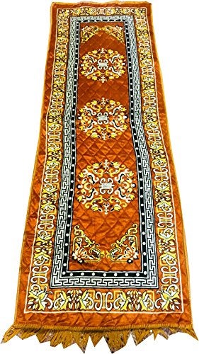 Kuber Industries Kuber Industries Velvet 3 Piece Bed Side Runner Set Assorted  - Image 4