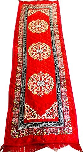 Kuber Industries Kuber Industries Velvet 3 Piece Bed Side Runner Set Assorted  - Image 2