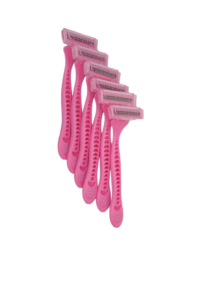 6 Pieces Pack Of Razors For Women - Image 1