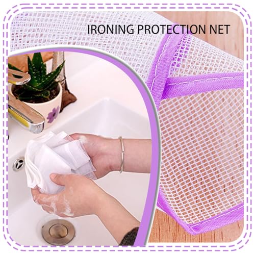 Zytiqt 4Pcs Ironing Mat Piece Set, Heat-Resistant Iron Mat for Ironing Clothes, Iron Board Cover with Mesh Net, Protects Delicate Garments, 35 * 50 and 40 * 60 cm - Image 5