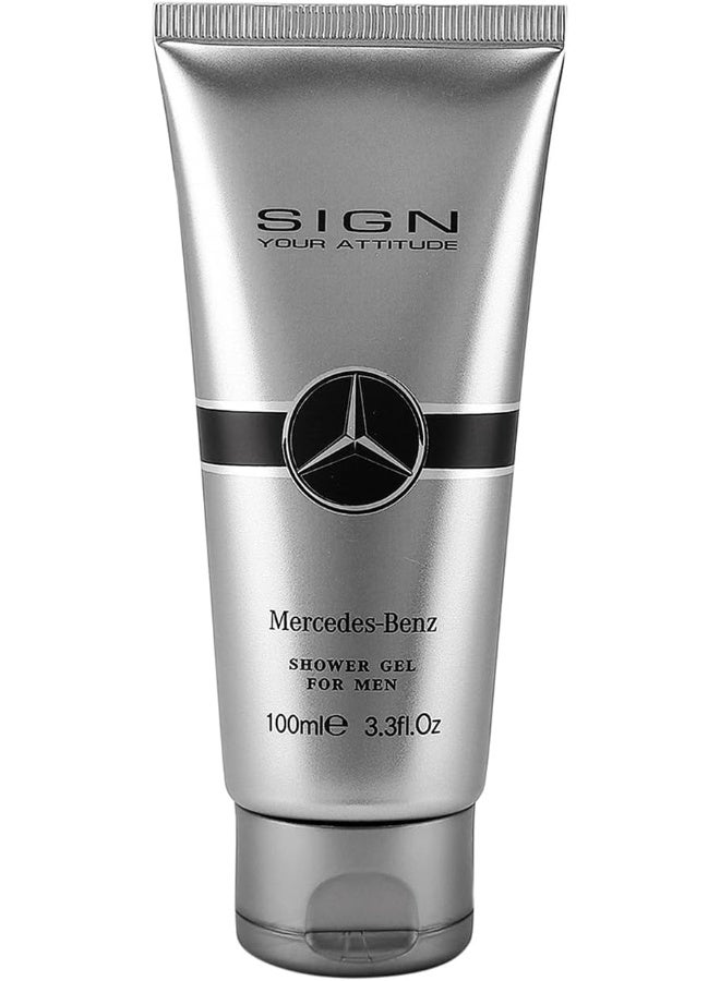 Mercedes-Benz Sign Your Attitude Eau De Parfum And Shower Gel Gift Set - Image 4
