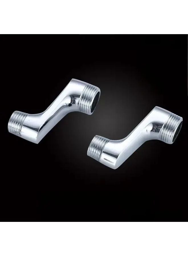 Heavy Duty Shower Faucet Connector Adjustable Angle Corrosion Resistant Single Color - Image 2