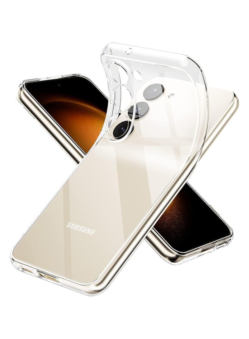 Samsung Galaxy A36 5G Clear Case Soft Flexible TPU Shockproof Transparent Back Cover Compatible for Samsung Galaxy A36 - Image 1