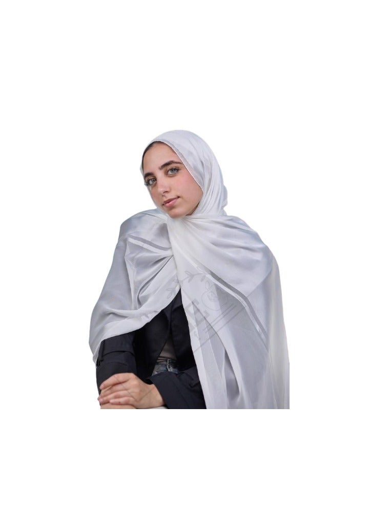 طرحة شيفون ناعمة وخفيفة - ألوان مميزة وأناقة ساحرة | مقاس 175×75 سم 