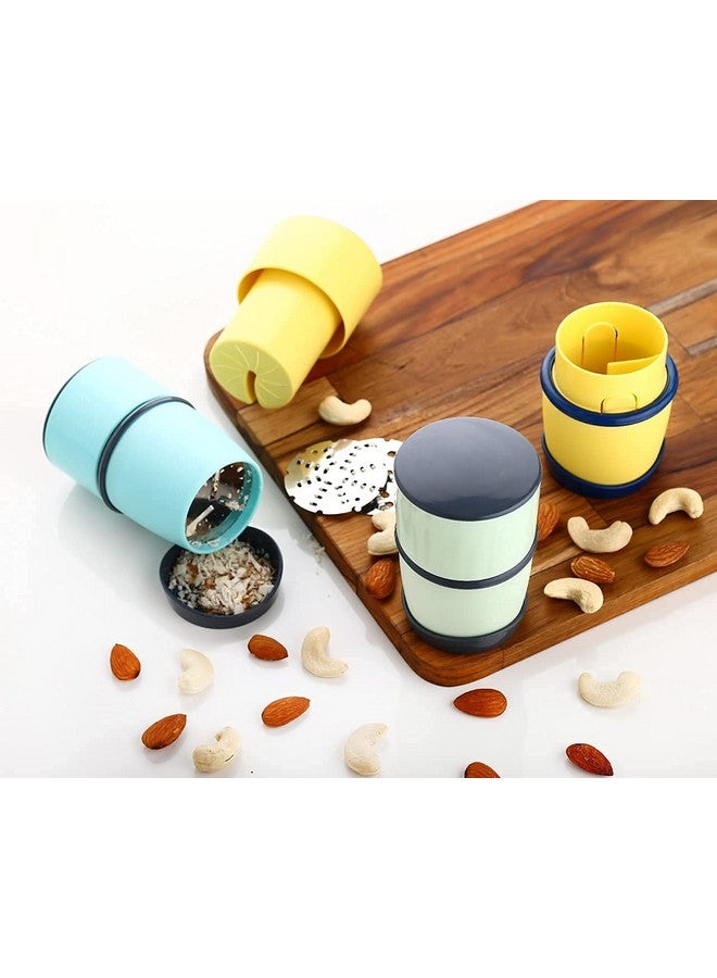 Xiran Dry Fruit Cutter and Slicer, Almond Cutter and Slicer, Dry Fruit Cutter for Kitchen, Nut Cutter, Butter Slicer, Kitchen Gagets (Dry Fruit Slicer) - Plastic, Multicolor - Image 1