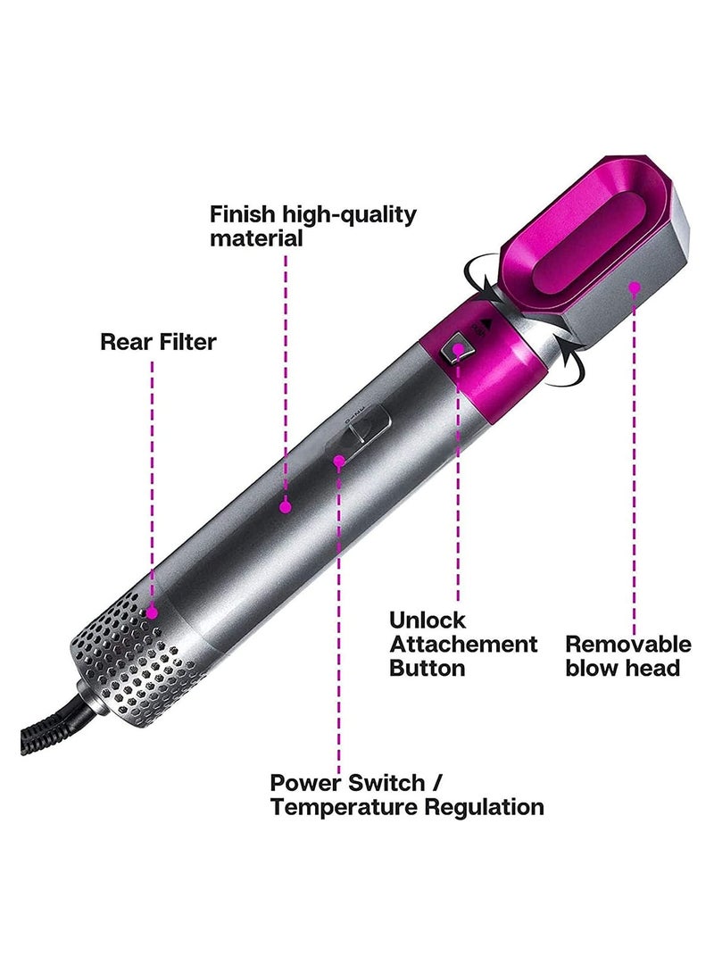 5 in 1 Hot Air Styler Hair Brush - Image 3