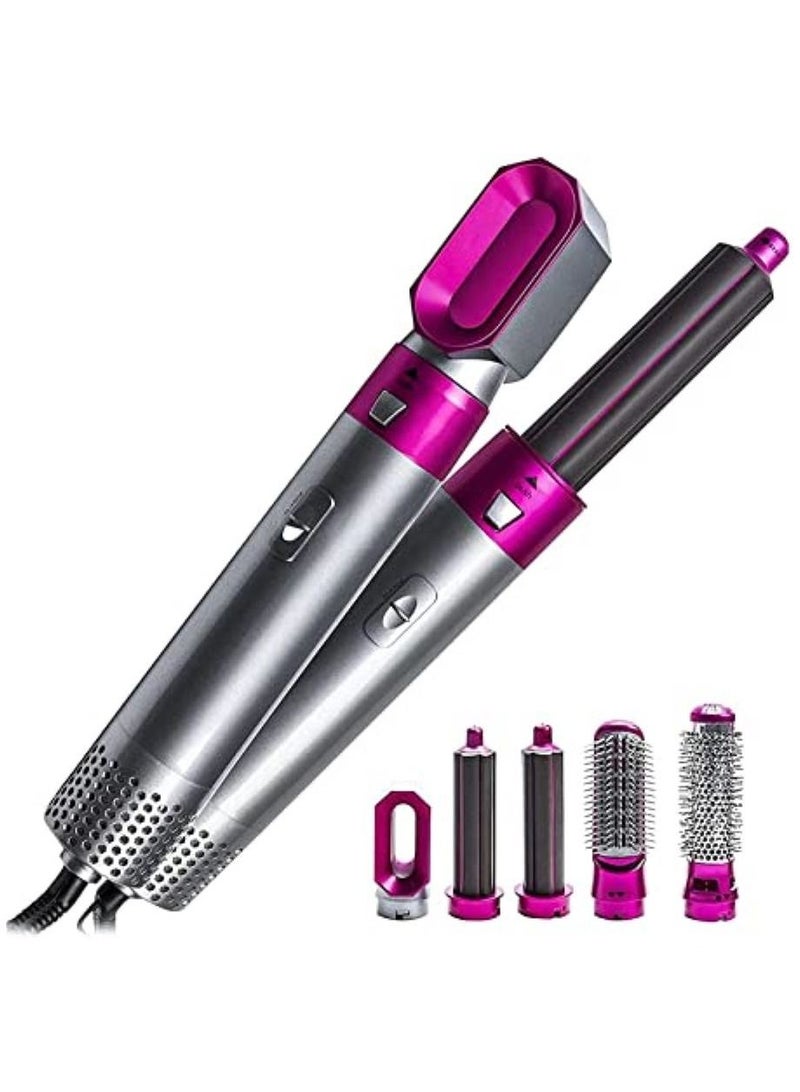5 in 1 Hot Air Styler Hair Brush - Image 2