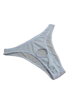 SYOSI Men's Mesh Briefs Ice Silky Thongs Lingerie Breathable Underwear See-Through Underpants Men's Athletic Supporter Fashion Gift for Boyfriend or Husband 3 Pcs  - Image 4