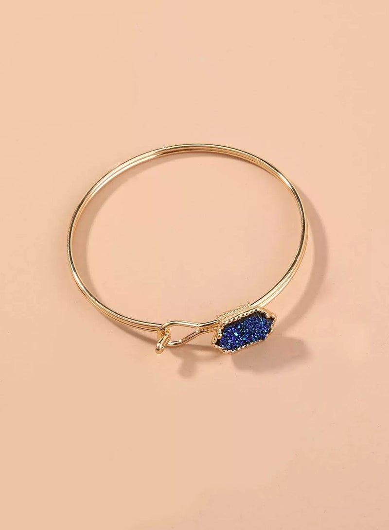Hexagon Design Bangle  - Image 3